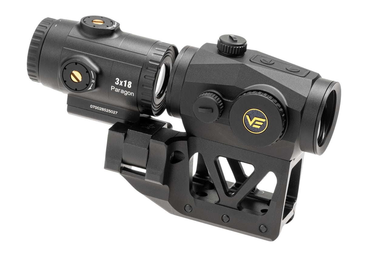 Scrapper 1x25 RDS with Paragon 3x Magnifier and One Piece Mount