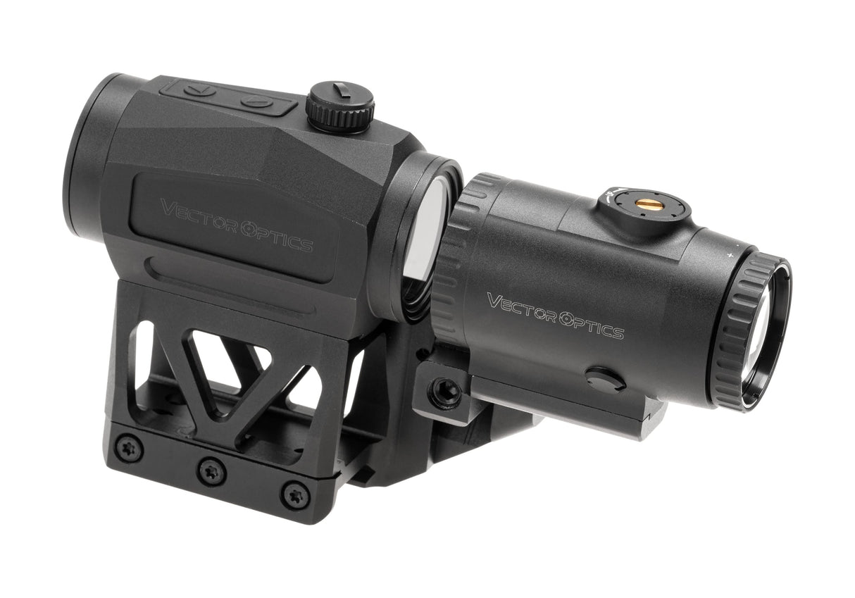 Scrapper 1x25 RDS with Paragon 3x Magnifier and One Piece Mount