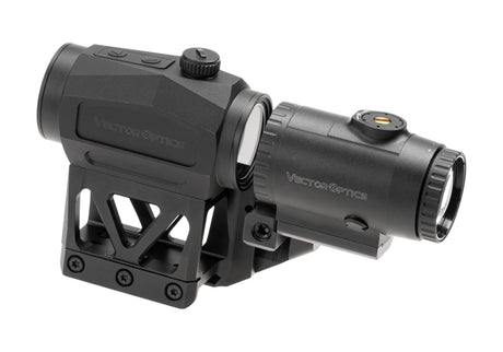Scrapper 1x25 RDS with Paragon 3x Magnifier and One Piece Mount
