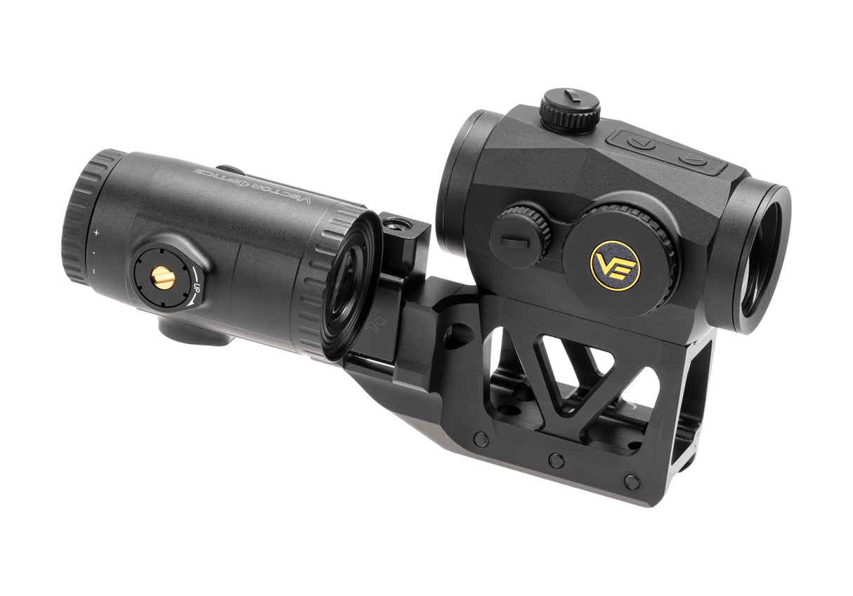 Scrapper 1x25 RDS with Paragon 3x Magnifier and One Piece Mount