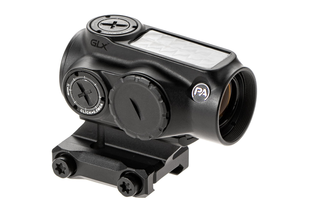 GLx MD-21S Push Button 21mm Microdot with AutoLive 2 MOA Red Dot Reticle