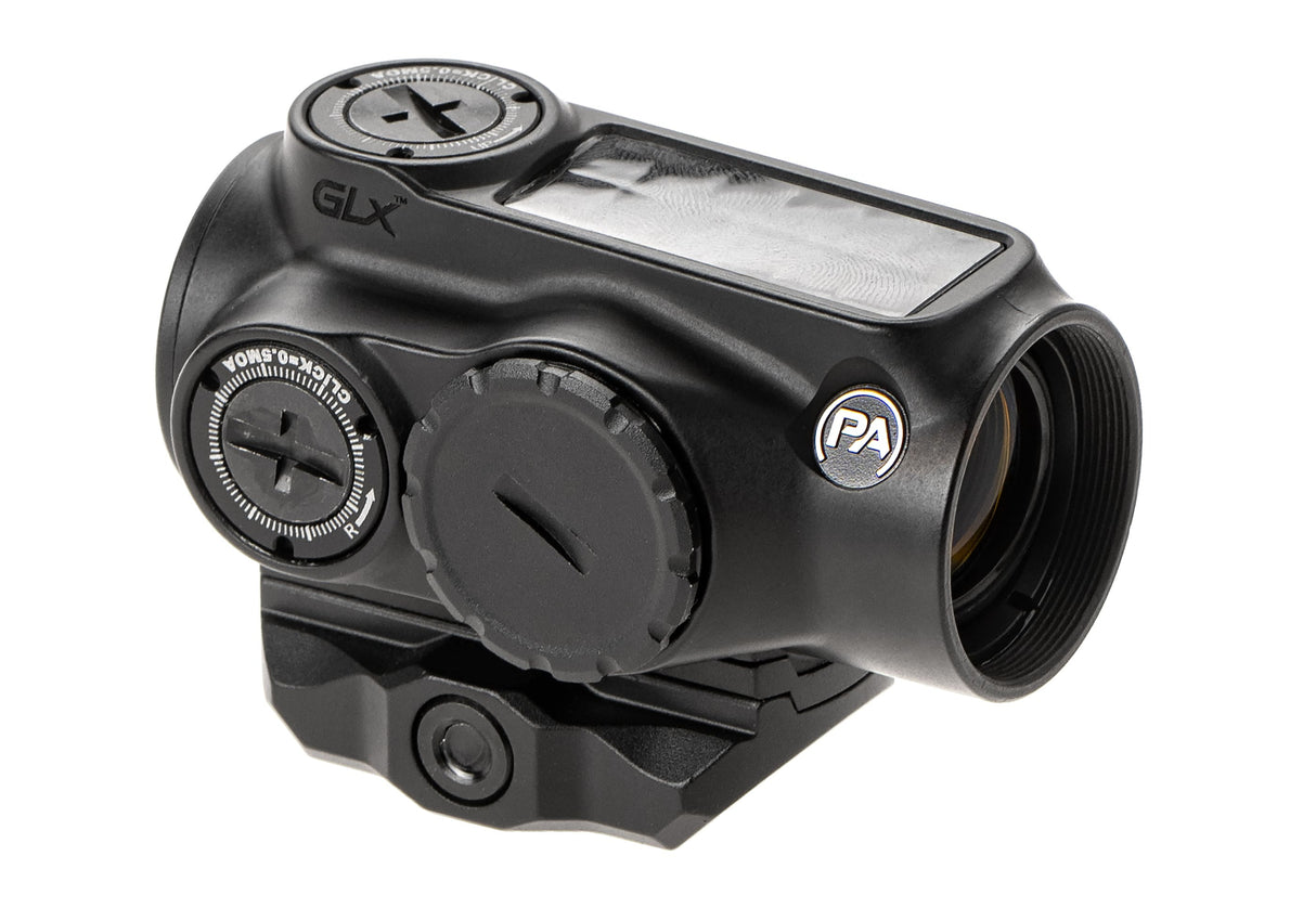GLx MD-21S Push Button 21mm Microdot with AutoLive 2 MOA Red Dot Reticle