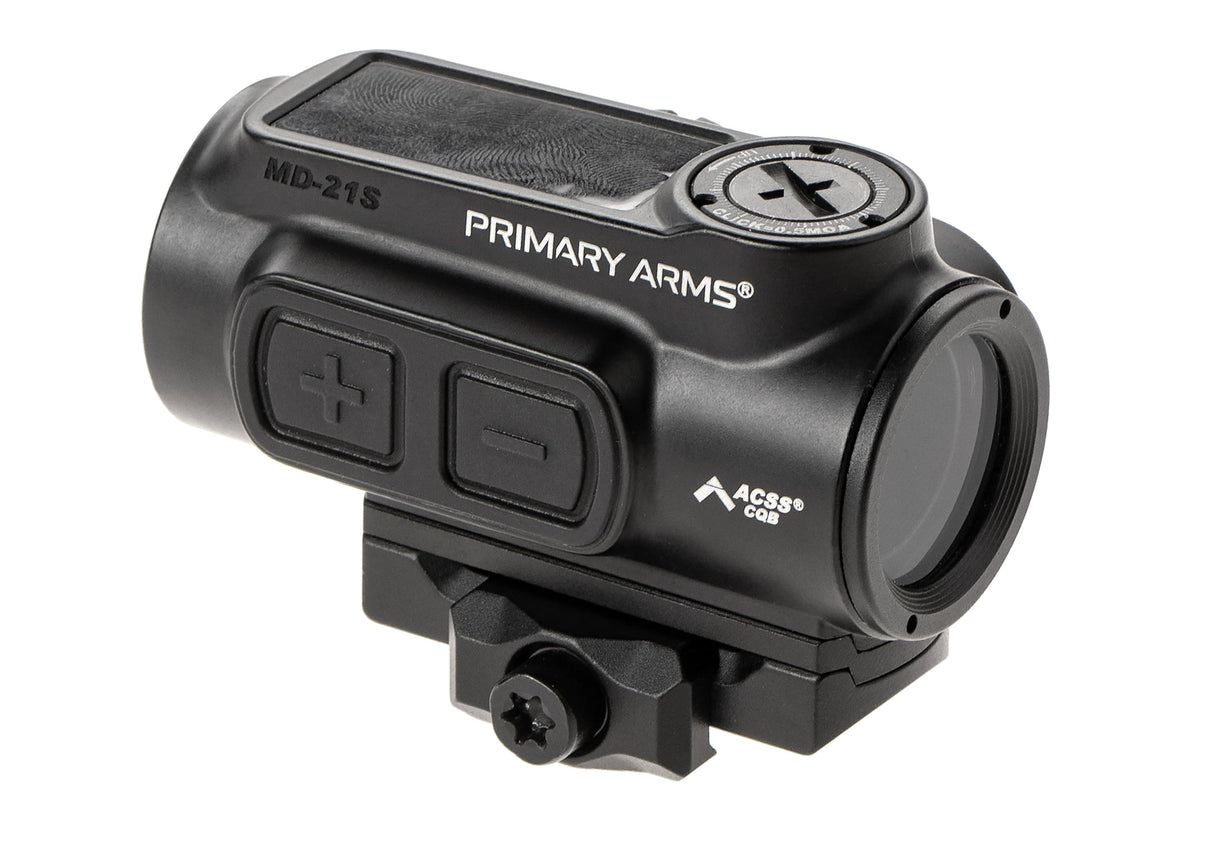 GLx MD-21S Push Button 21mm Microdot with AutoLive 2 MOA Red Dot Reticle