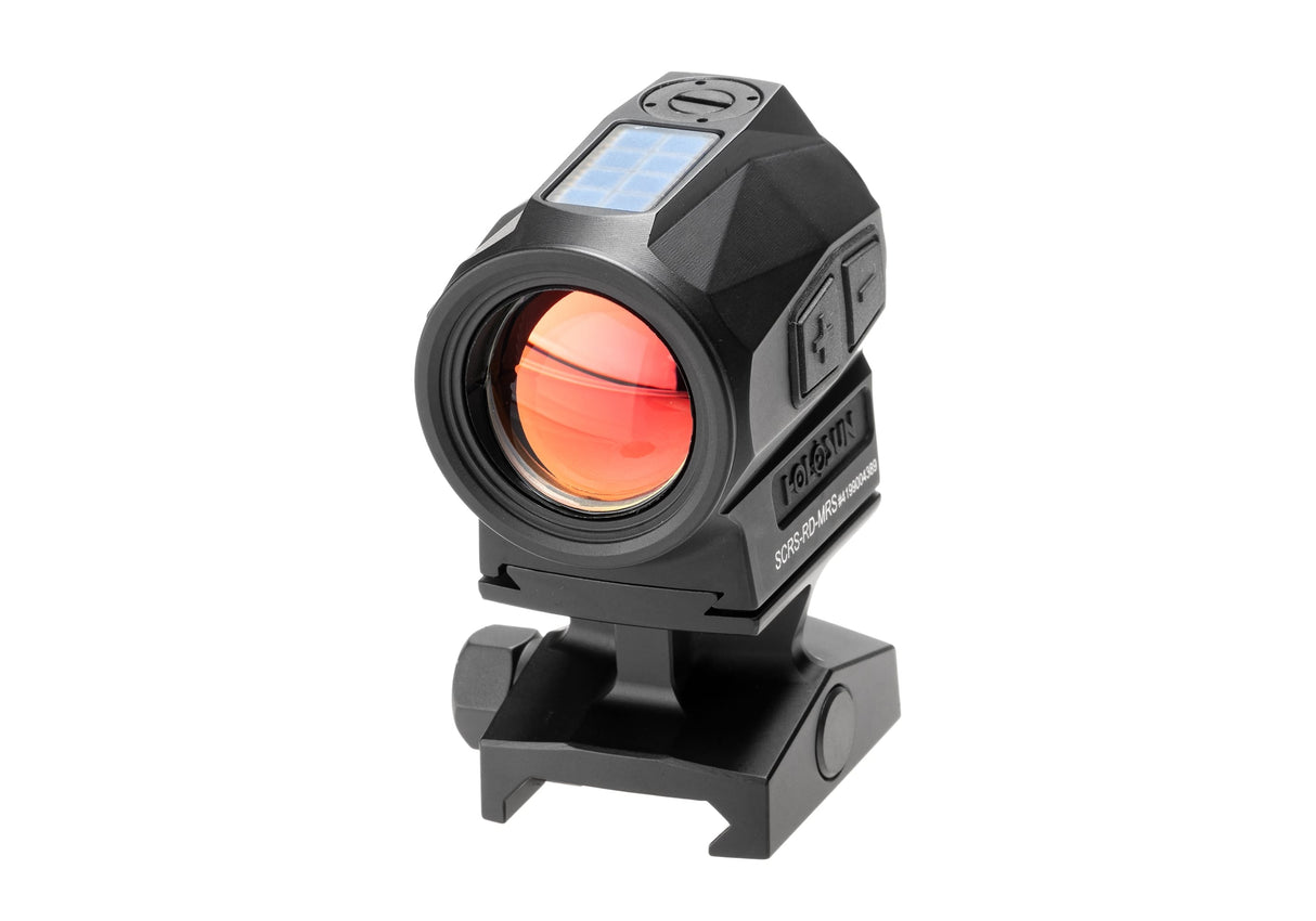 Solar Charging Rifle Sight Green Circle Dot