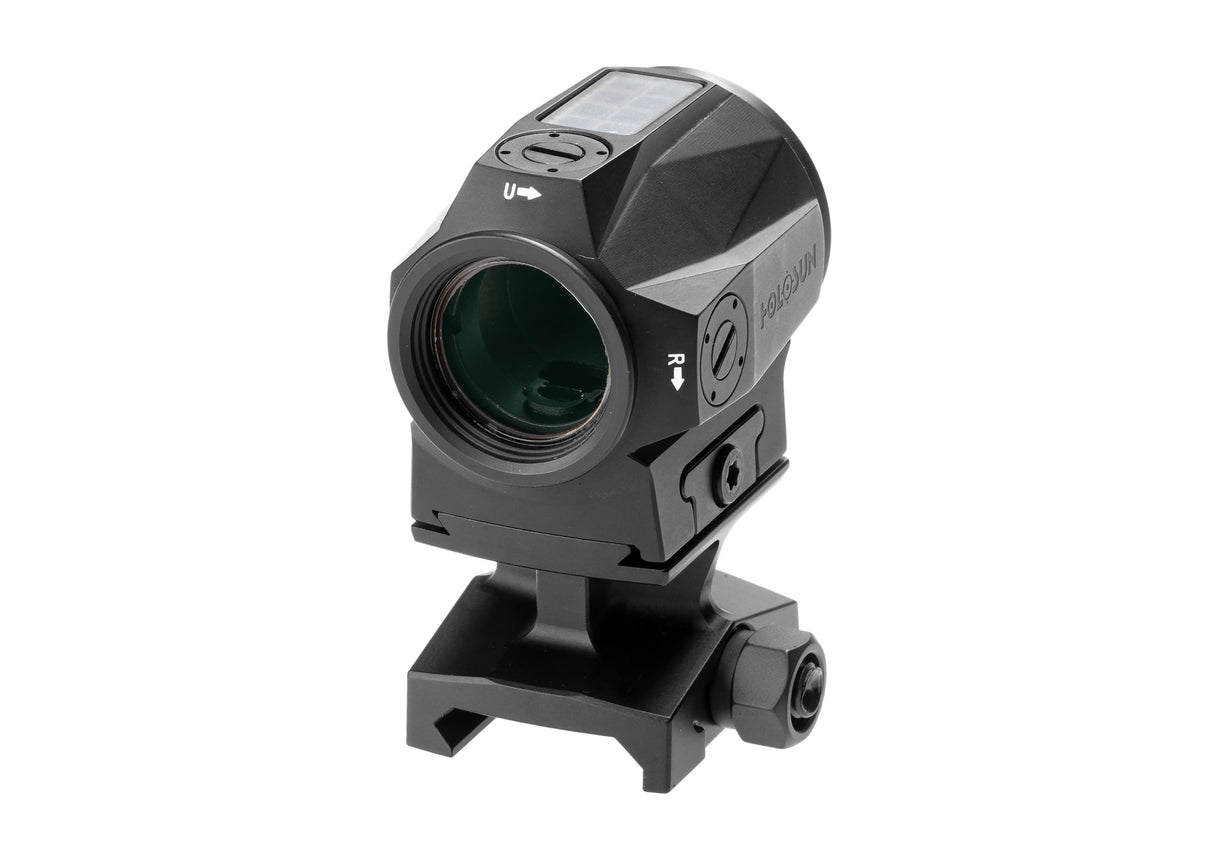 Solar Charging Rifle Sight Green Circle Dot