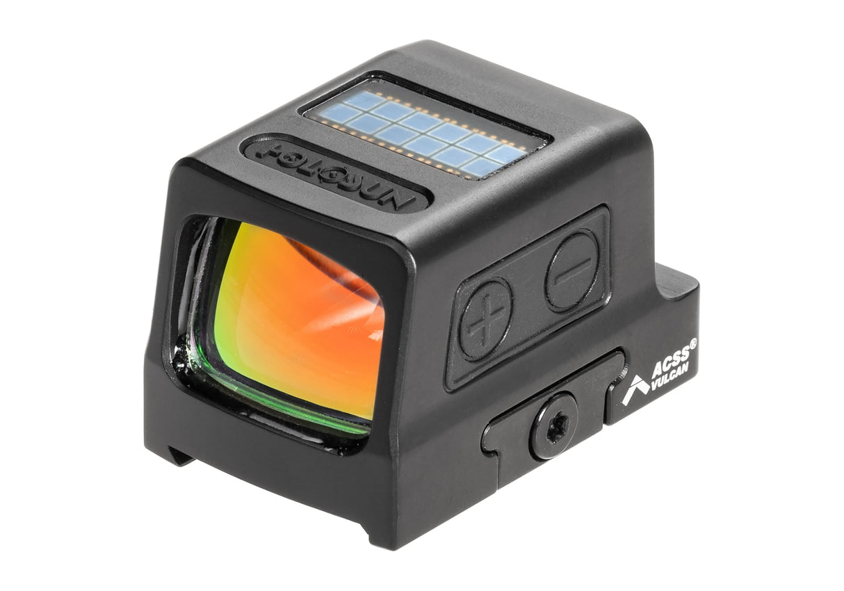HE509-RD Solar Powered Red Dot Sight with MOS Mounting Plate ACSS Vulcan