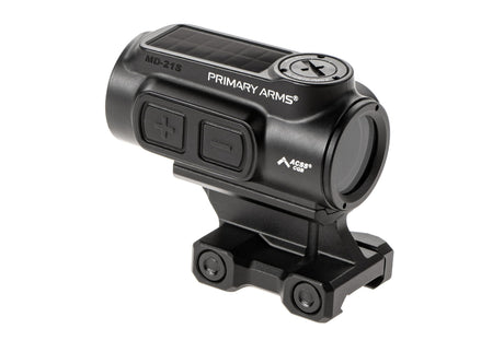 GLx MD-21S Push Button 21mm Microdot with AutoLive ACSS-CQB Red Dot Reticle