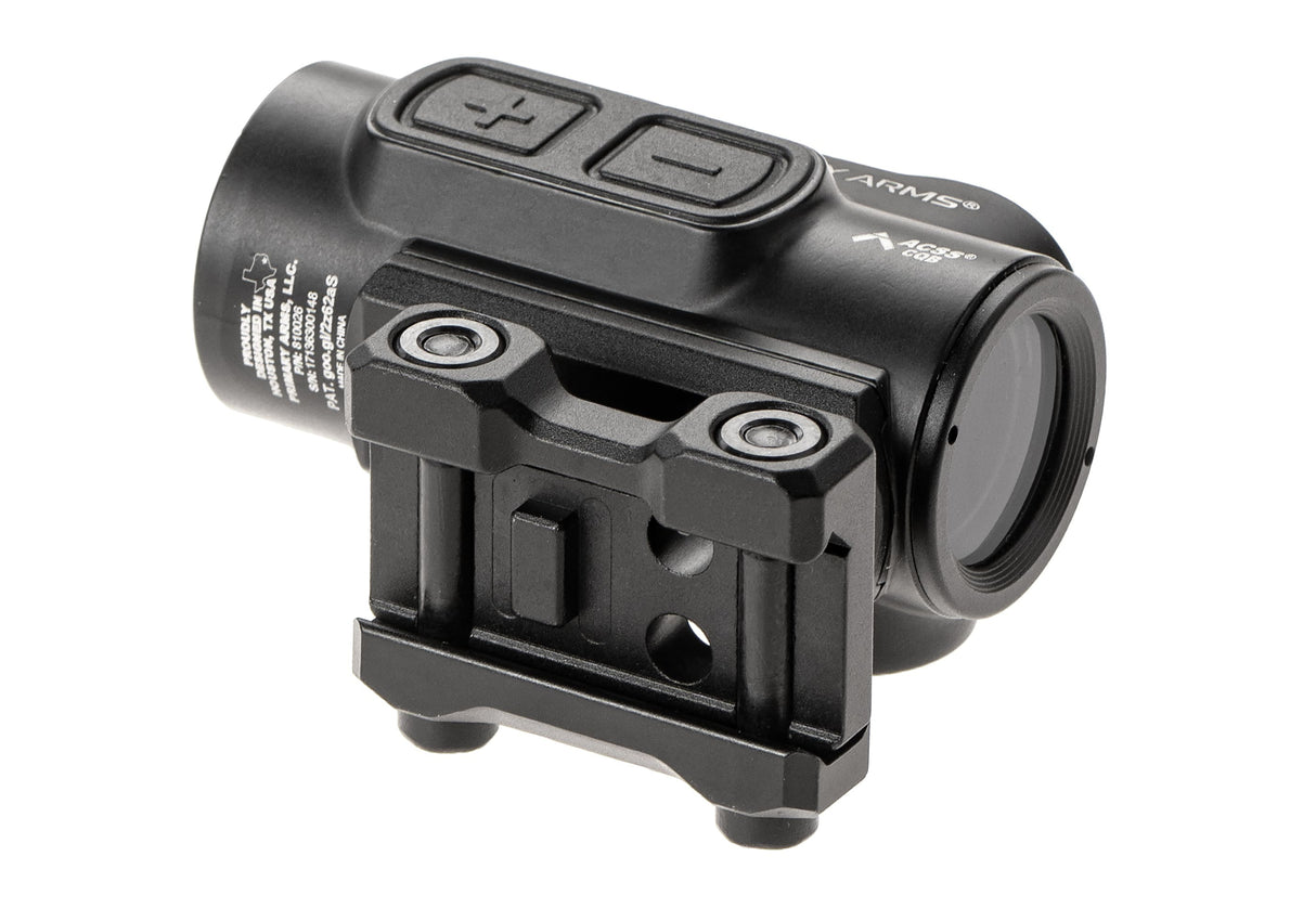 GLx MD-21S Push Button 21mm Microdot with AutoLive ACSS-CQB Red Dot Reticle