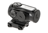 GLx MD-21S Push Button 21mm Microdot with AutoLive ACSS-CQB Red Dot Reticle