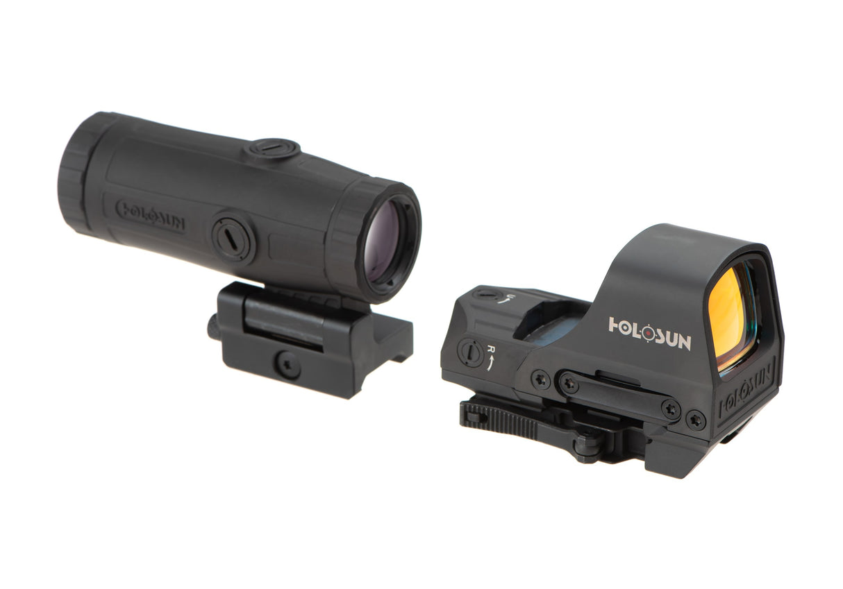 HS510C Solar Red Circle Dot Sight Combo with HM3X