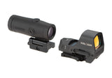 HS510C Solar Red Circle Dot Sight Combo with HM3X