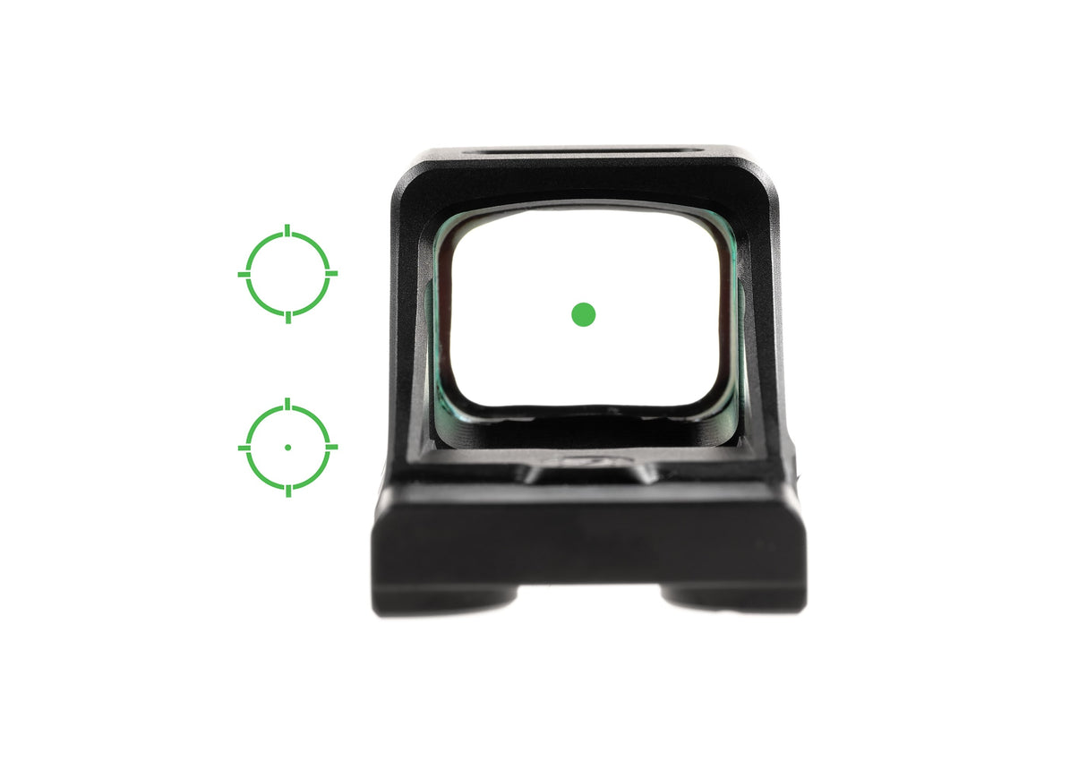 SCS Solar Green Circle Dot Sight Walther PDP Footprint