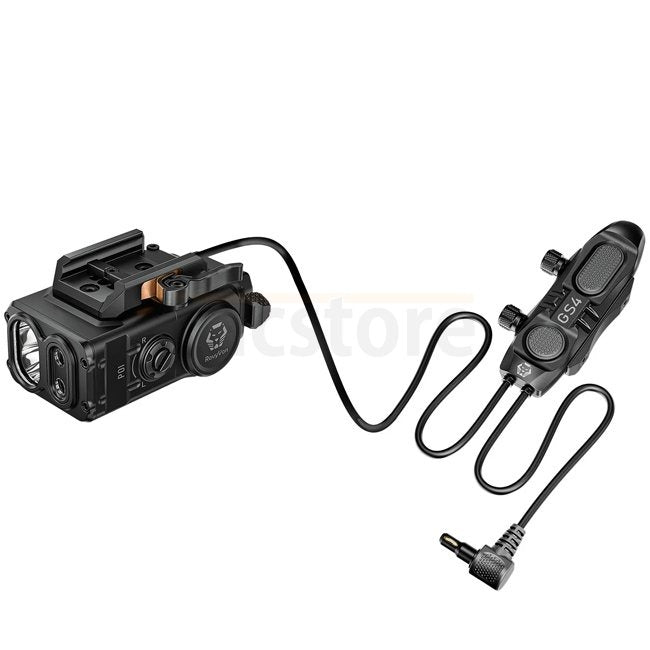 RovyVon GL5 Pro 4-in-1 Rail Mounted Light & Laser - Black