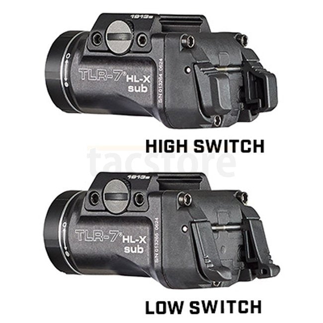 Streamlight TLR-7 HL-X Sub SIG Sauer P365 / P365XL USB Tactical LED Light - Black