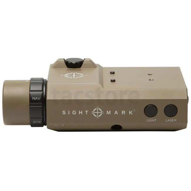 Sightmark LoPro Combo Flashlight VIS/IR & Laser Sight - Dark Earth