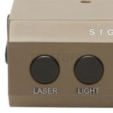 Sightmark LoPro Combo Flashlight VIS/IR & Laser Sight - Dark Earth