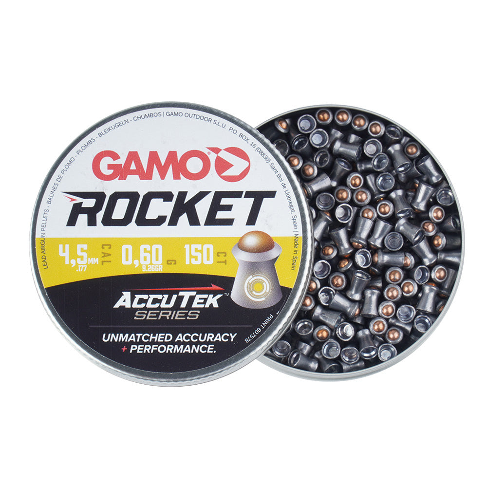 Gamo Luftdruckmunition Rocket 4,5 mm 150 Stück, Accutec