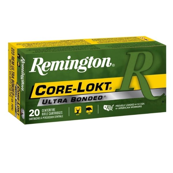 Remington Büchsenmunition .223 Rem 3,60g Core-Lokt Soft Point Premier Ultimate Defense