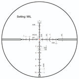 Vector Optics - Taurus 4-24 x 50 Zielfernrohr - 30 mm - Erste Schärfeebene - SCFF-17