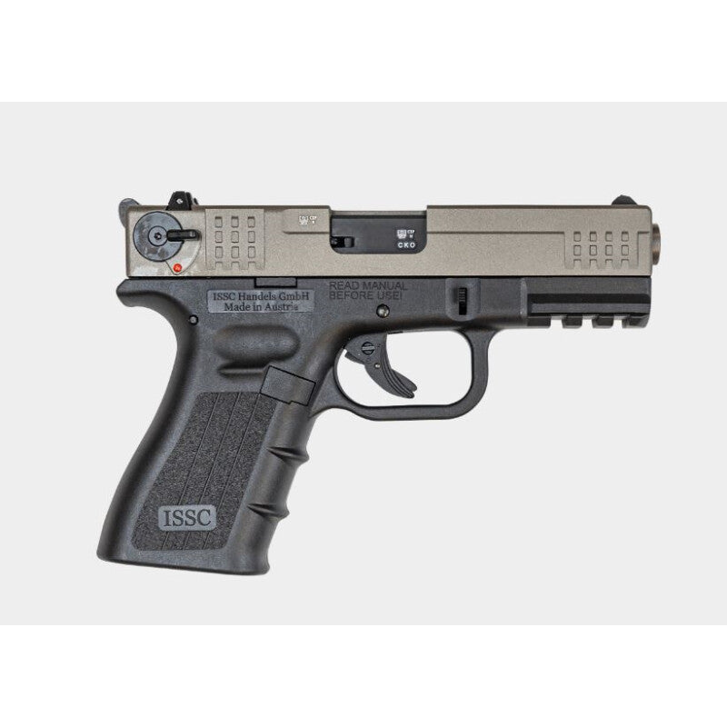 ISSC Gas Pistol M22 Stainless 9mm PAK