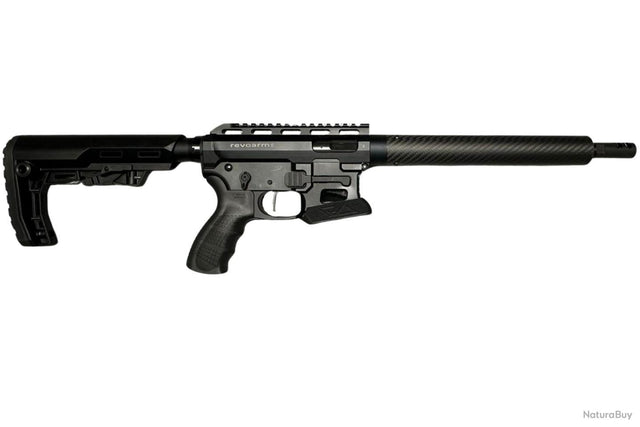 Revo Arms RA9 Competition in Schwarz, Seitenansicht