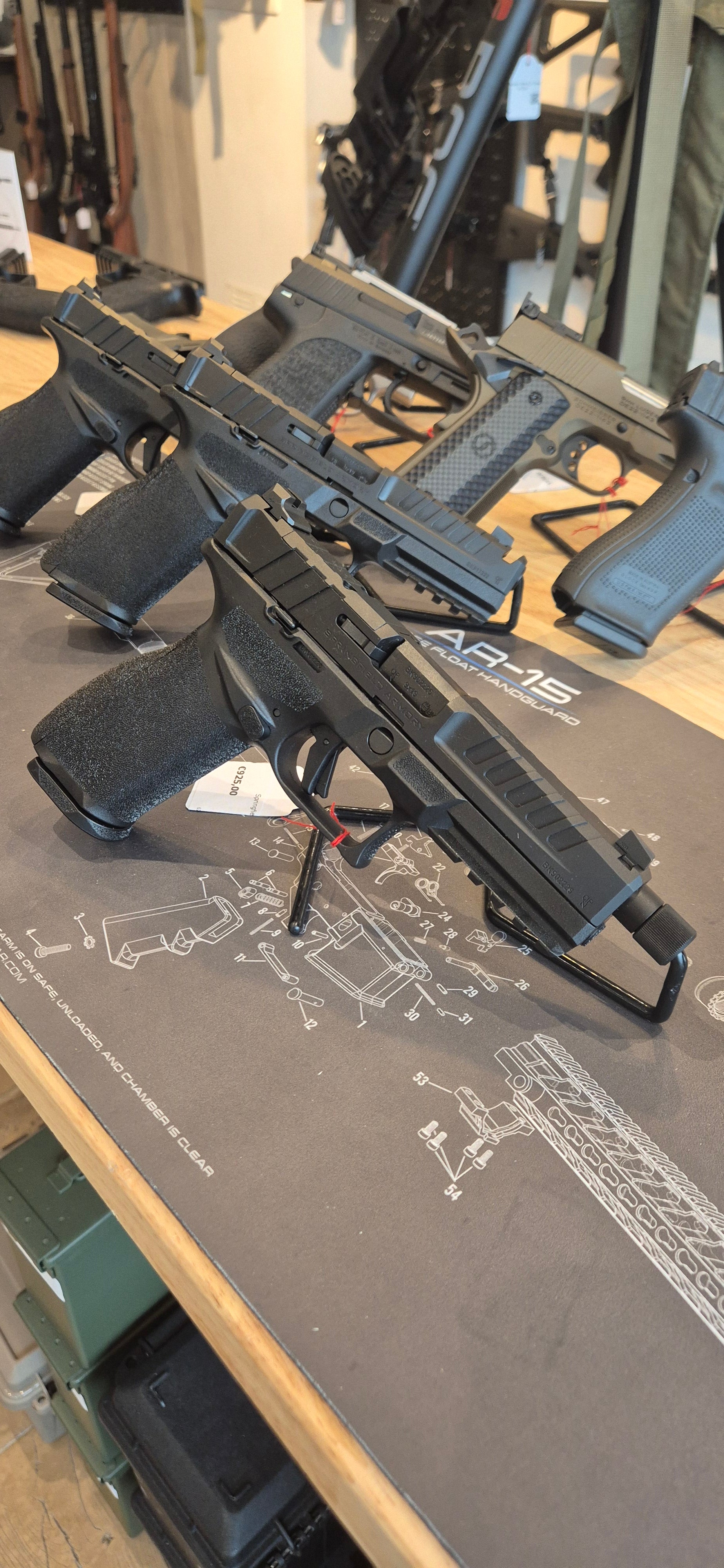 Springfield Echelon 4,5 3 Dot Laufgewinde 1/2x28