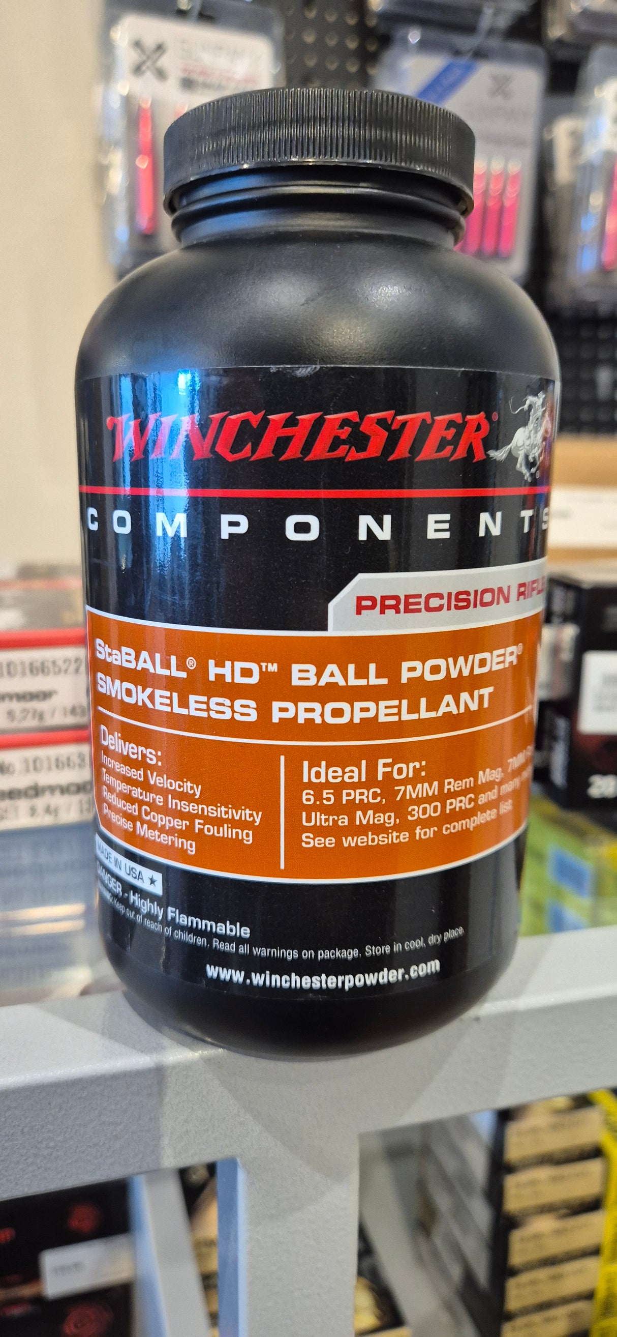 Winchester Staball HD Ball Powder 0,454 Kg