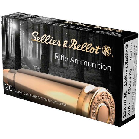 S&B Büchsenmunition .223 Rem 4,00g eXergy