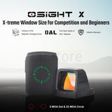 Olight Osight X Multi Reticle Reflex Sight 3 MOA Dot & 32 MOA Circle - Black – Bild 3