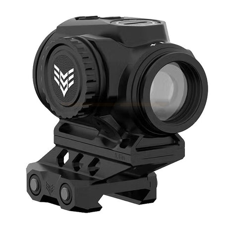 Swampfox Optics Raider 1x20 Red 6 MOA Dot Micro Prism - Black