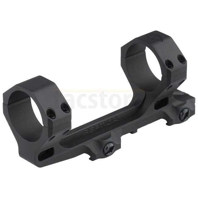 Reptilia AUS One-Piece Scope Mount 34mm Diameter / 39mm Height - Black