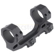 Reptilia AUS One-Piece Scope Mount 34mm Diameter / 1.7 Inch Height - Black
