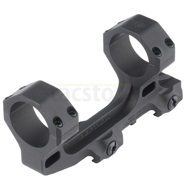 Reptilia AUS One-Piece Scope Mount 30mm Diameter / 1.7 Inch Height - Black