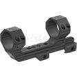 Vector Optics 30mm 1-Piece Adjustable Extended Picatinny Mount - Black