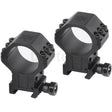 Vector Optics X-ACCU 30mm Adjustable Elevation Picatinny Rings - Black