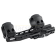 Leapers Accu-Sync 30mm QR Cantilever Mount 70mm Offset 30MOA - Black
