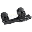 Leapers Accu-Sync 34mm QR Cantilever Mount 70mm Offset 20MOA - Black