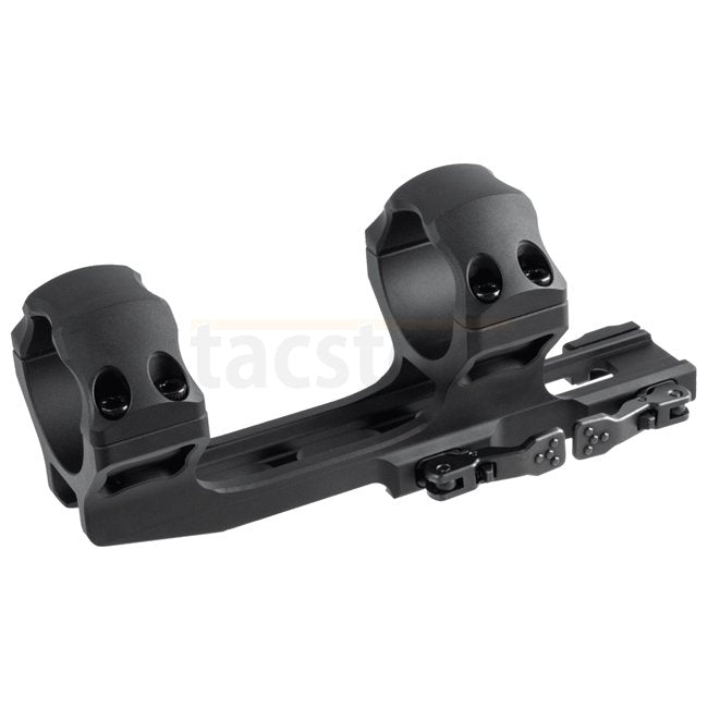 Leapers Accu-Sync 34mm QR Cantilever Mount 70mm Offset 30MOA - Black