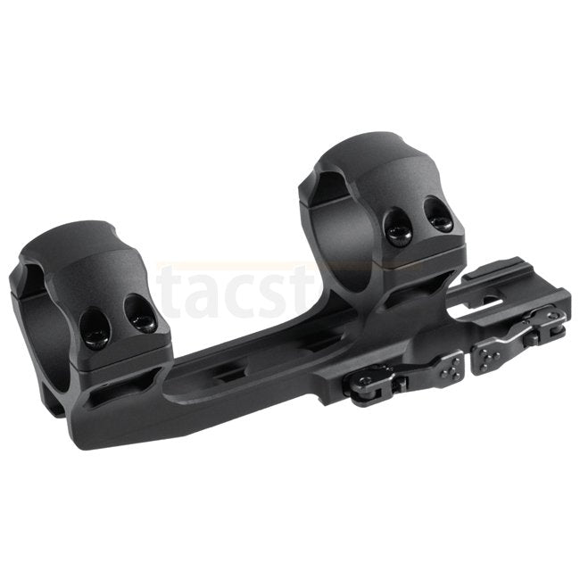 Leapers Accu-Sync 34mm QR Cantilever Mount 70mm Offset 40MOA - Black
