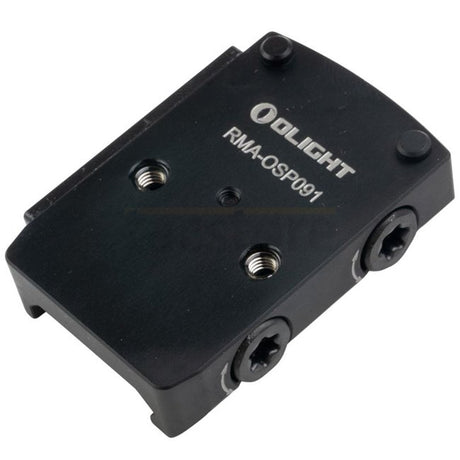 Olight Osight Picatinny Rail Low Mount Adapter - Black
