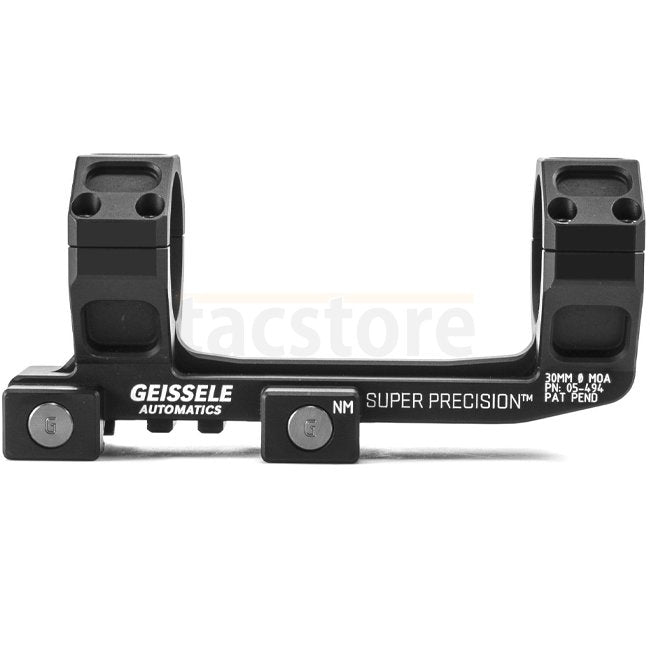 Geissele Super Precision Scope Mount 30mm High Power Mount Short 1.3 Inch - Black