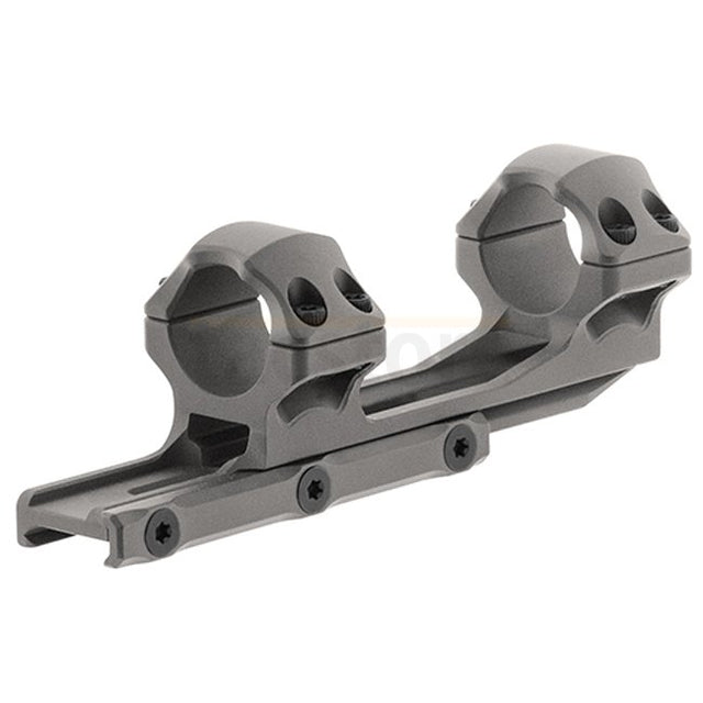 Leapers Accu-Sync 1 Inch Medium Profile 50mm Offset Mount - Gun Metal