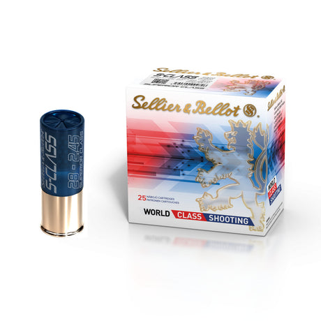 Sellier & Bellot Schrotmunition 12/70 28g 2,25mm S-Class