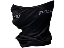 Lade das Bild in den Galerie-Viewer, Tactical Face Shield „POLIZEI“, schwarz universal

