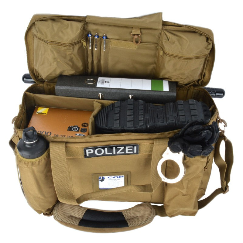 COP® 903F Einsatztasche POLIZEI (40 Liter), coyote