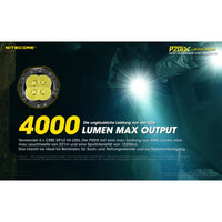 NiteCore® Taschenlampe P20ix inkl. Akku und Holster